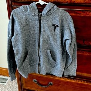 Children’s zip up hoodie.